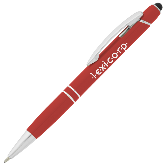 Custom Glacio Stylus Metal Pen - Fashion Colours