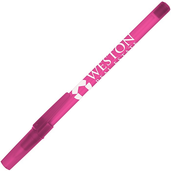 Custom Value Stick Pen - Translucent