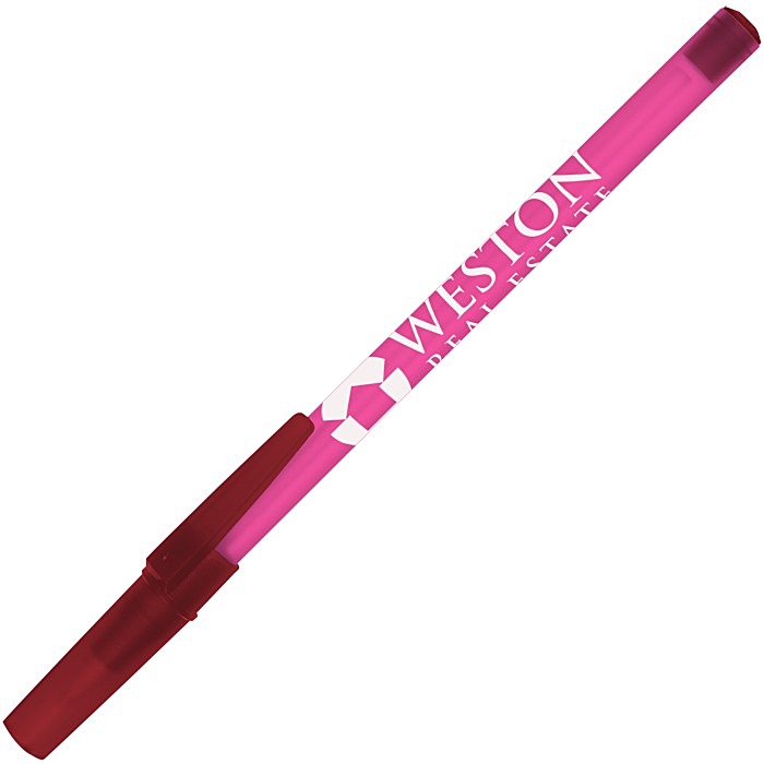 Custom Value Stick Pen - Translucent