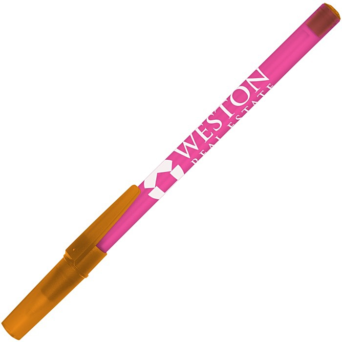 Custom Value Stick Pen - Translucent
