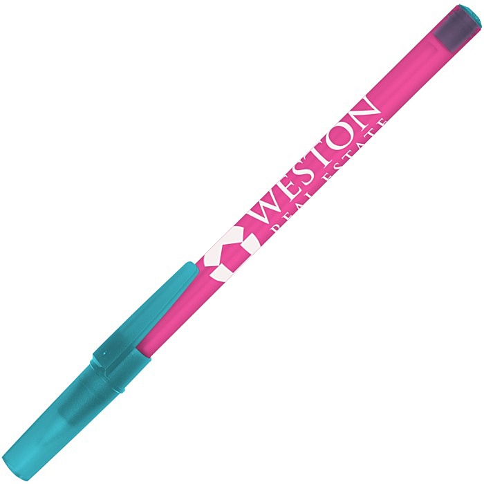 Custom Value Stick Pen - Translucent