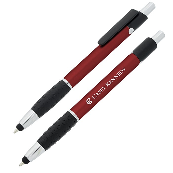 Custom Souvenir Anthem Stylus Pen - Metallic
