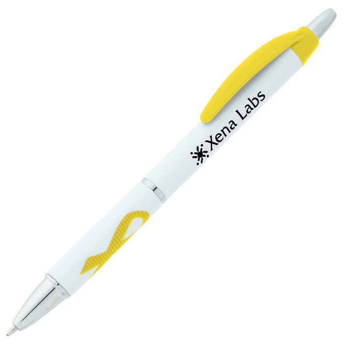 Custom Awareness Ribbon Grip Pen