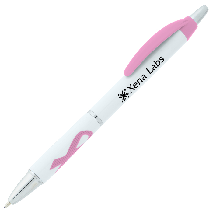 Custom Awareness Ribbon Grip Pen