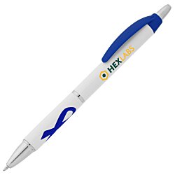 Custom Awareness Ribbon Grip Pen - Full Colour