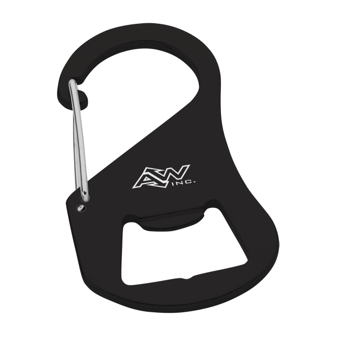 Custom Carry Along Carabiner Bottle Opener