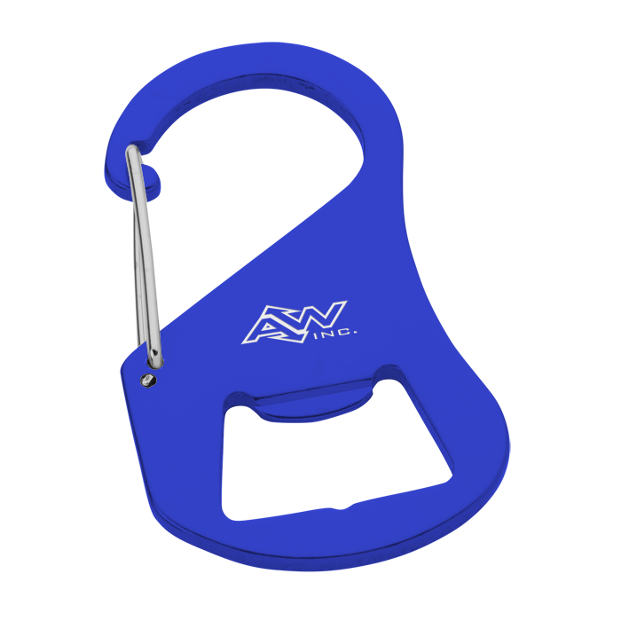 Custom Carry Along Carabiner Bottle Opener