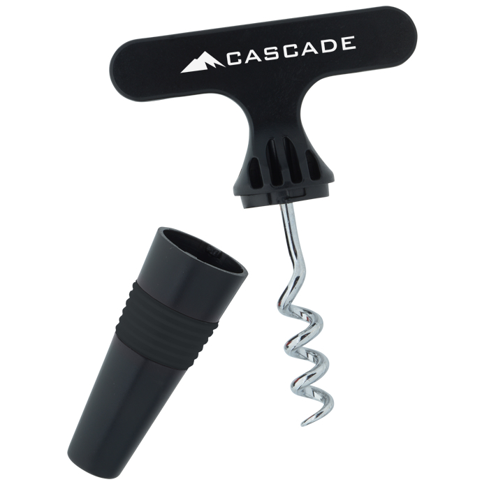 Custom Wine Stopper with Opener