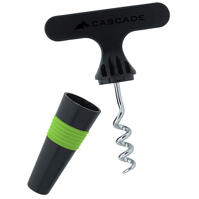 Custom Wine Stopper with Opener