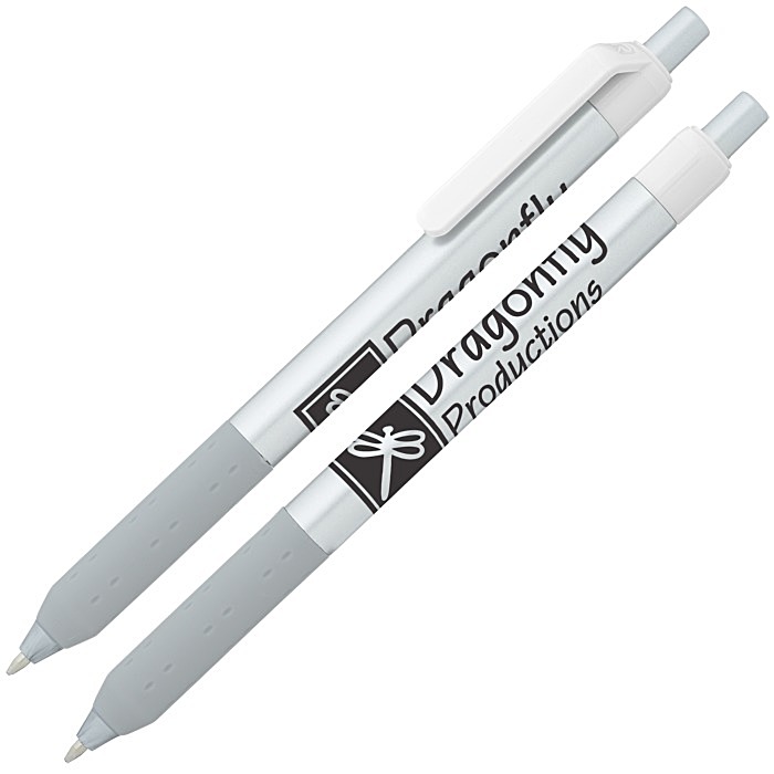 Custom Alamo Pen - Silver - Opaque