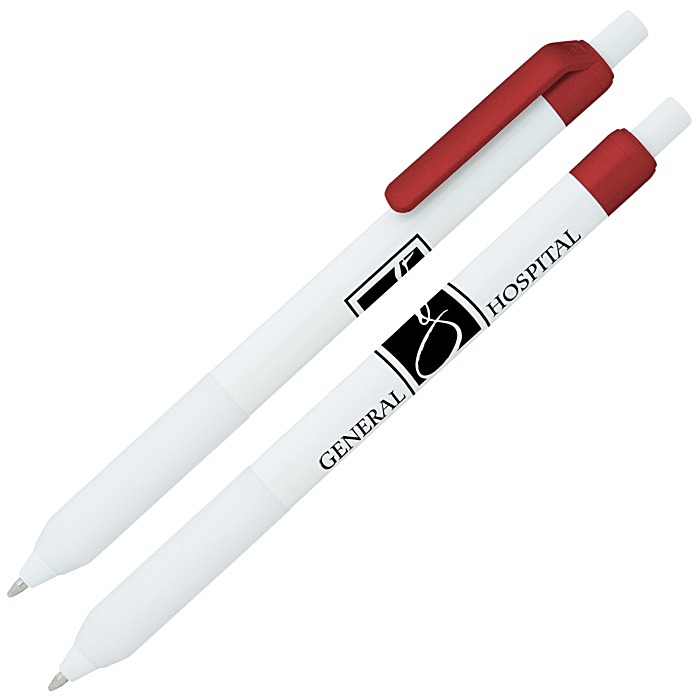 Custom Alamo Pen - White - Metallic
