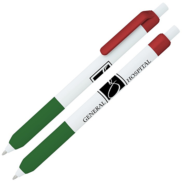 Custom Alamo Pen - White - Metallic
