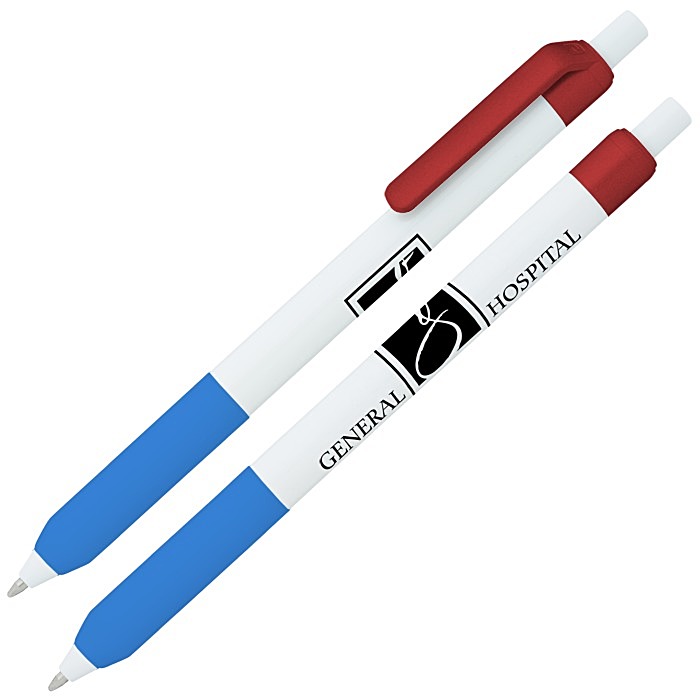 Custom Alamo Pen - White - Metallic