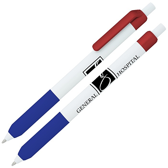 Custom Alamo Pen - White - Metallic