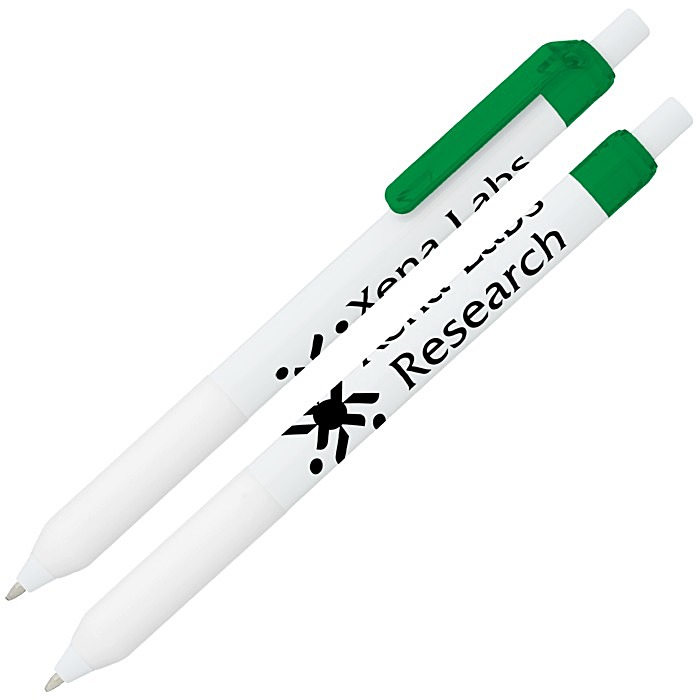 Custom Alamo Pen - White - Translucent