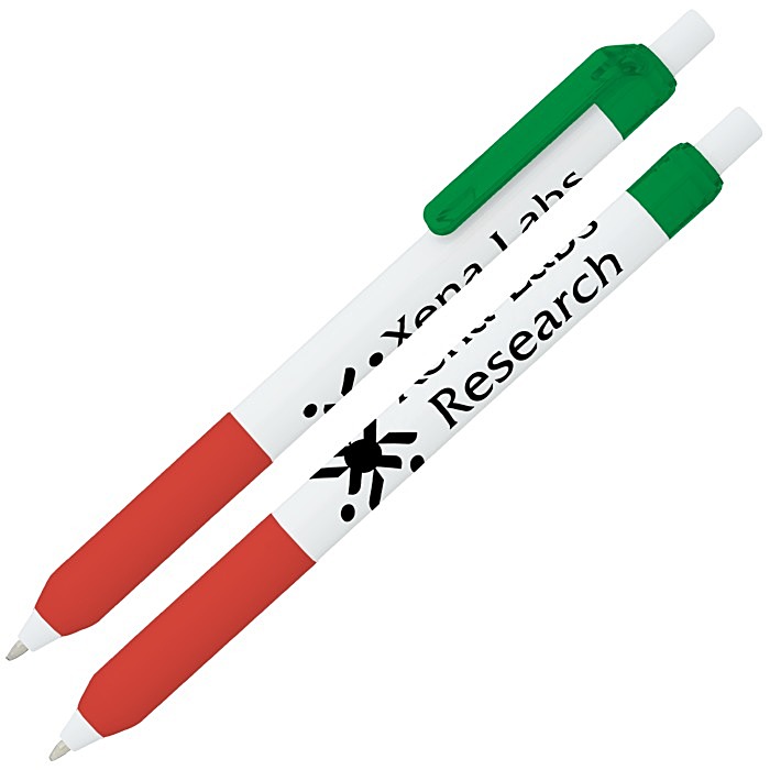 Custom Alamo Pen - White - Translucent
