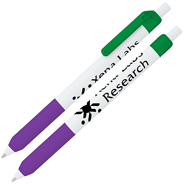 Custom Alamo Pen - White - Translucent
