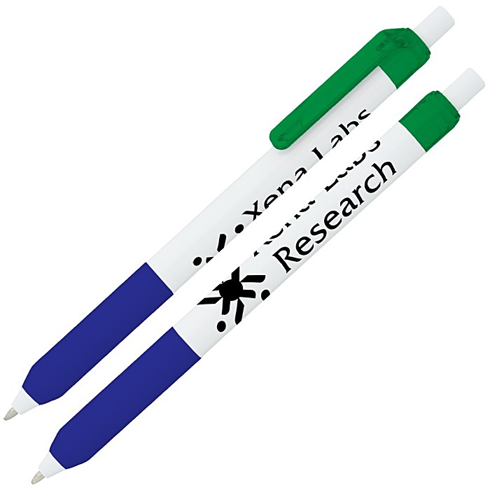Custom Alamo Pen - White - Translucent