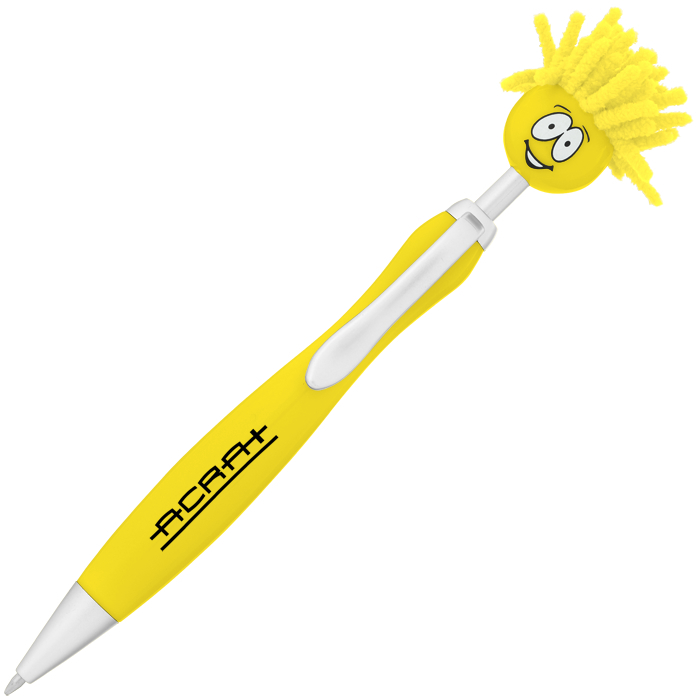 Custom Emoji MopTopper Pen