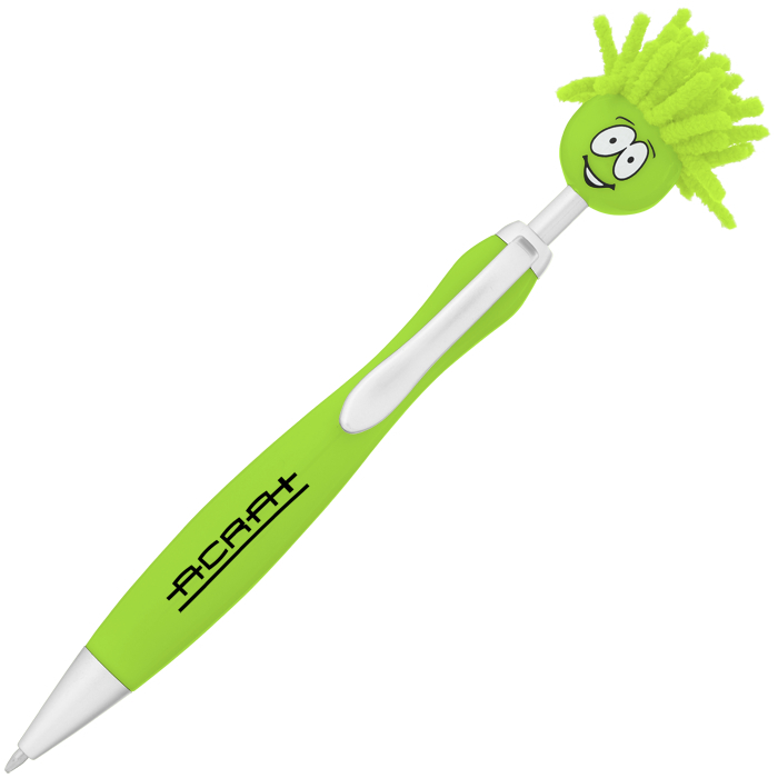 Custom Emoji MopTopper Pen