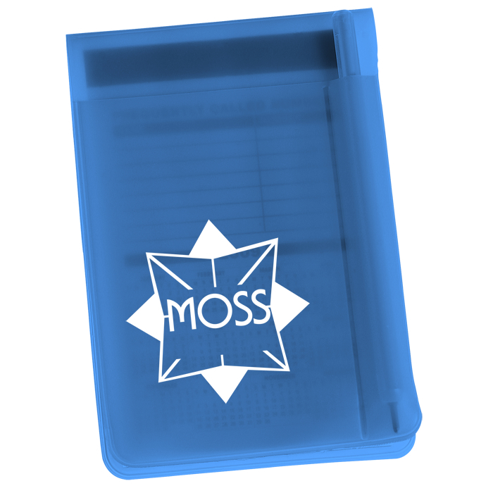 Custom Memo Book with Pen and Paper - Translucent - 100 pages