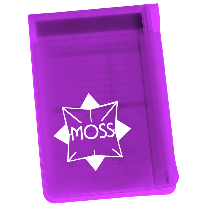 Custom Memo Book with Pen and Paper - Translucent - 100 pages