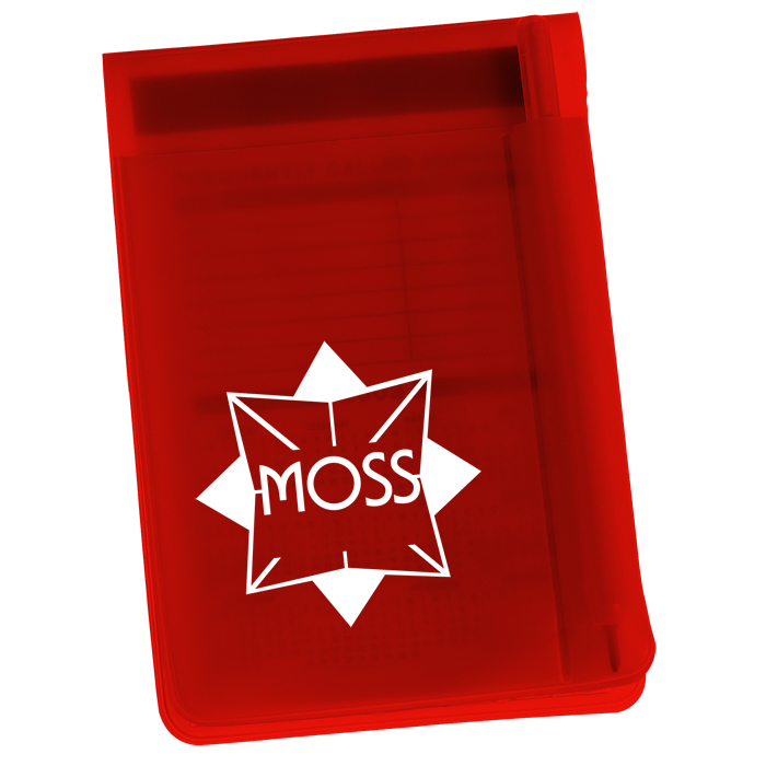 Custom Memo Book with Pen and Paper - Translucent - 100 pages