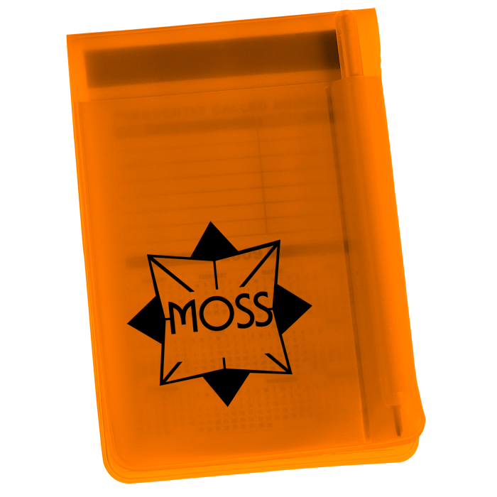 Custom Memo Book with Pen and Paper - Translucent - 100 pages