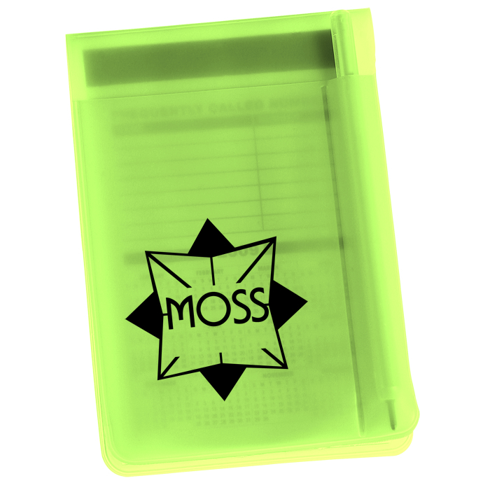 Custom Memo Book with Pen and Paper - Translucent - 100 pages