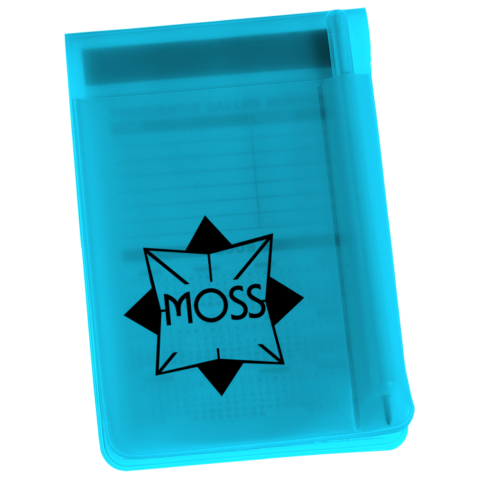Custom Memo Book with Pen and Paper - Translucent - 100 pages