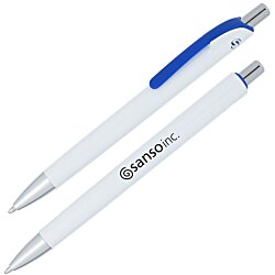 Custom Souvenir Image Pen - White