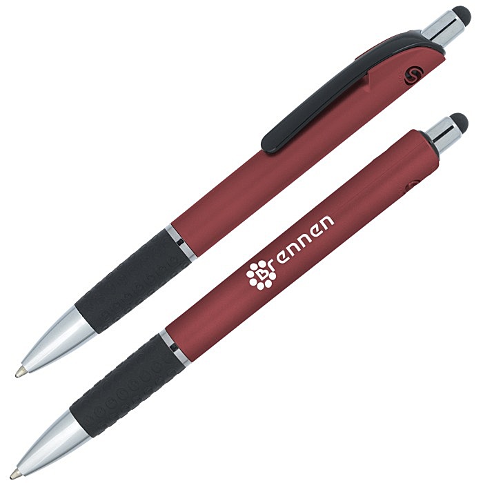 Custom Souvenir Image Stylus Pen - Metallic