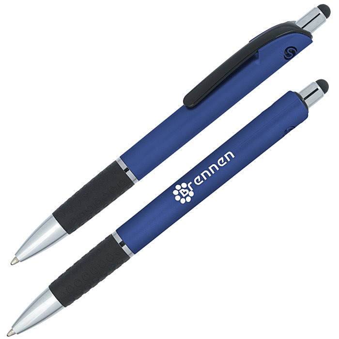 Custom Souvenir Image Stylus Pen - Metallic