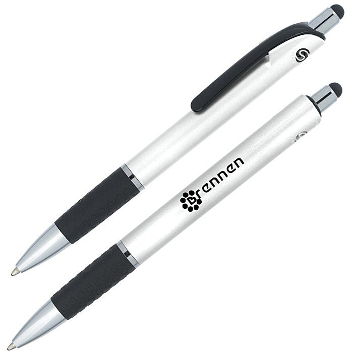 Custom Souvenir Image Stylus Pen - Metallic