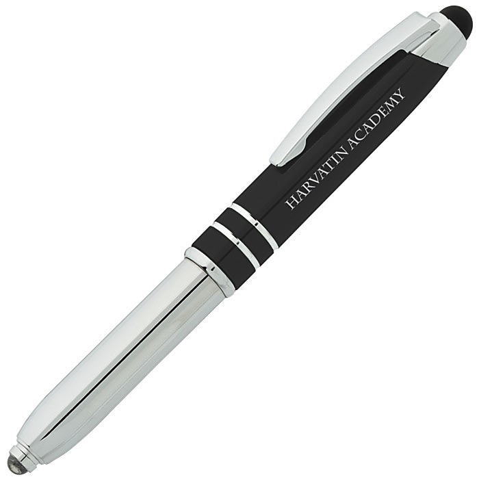Custom Mercury Stylus Metal Pen with Flashlight