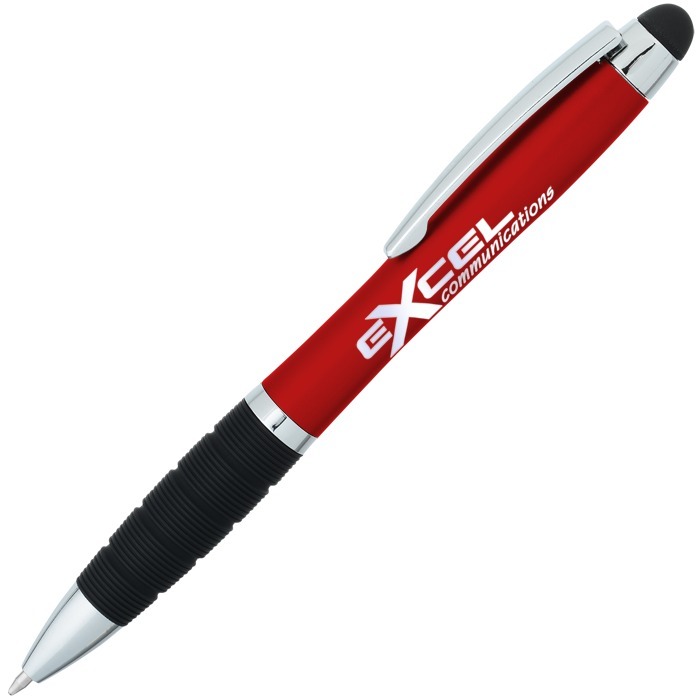 Custom Sanibel Light-Up Logo Stylus Twist Pen