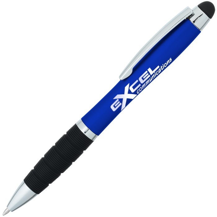 Custom Sanibel Light-Up Logo Stylus Twist Pen