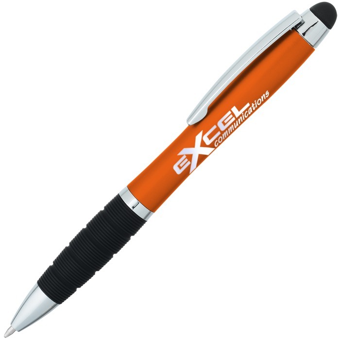 Custom Sanibel Light-Up Logo Stylus Twist Pen
