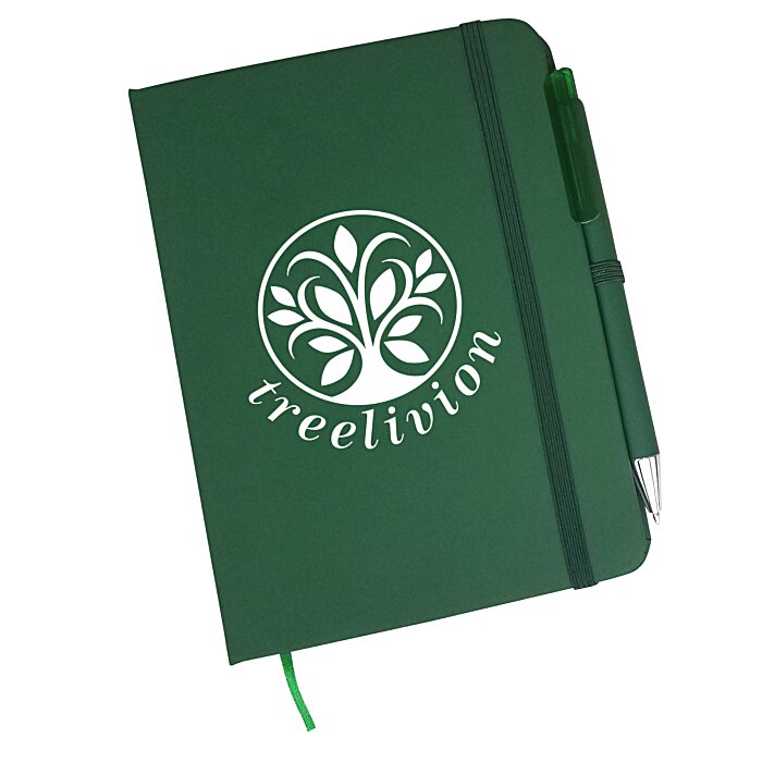 Custom TaskRight Afton Notebook with Pen