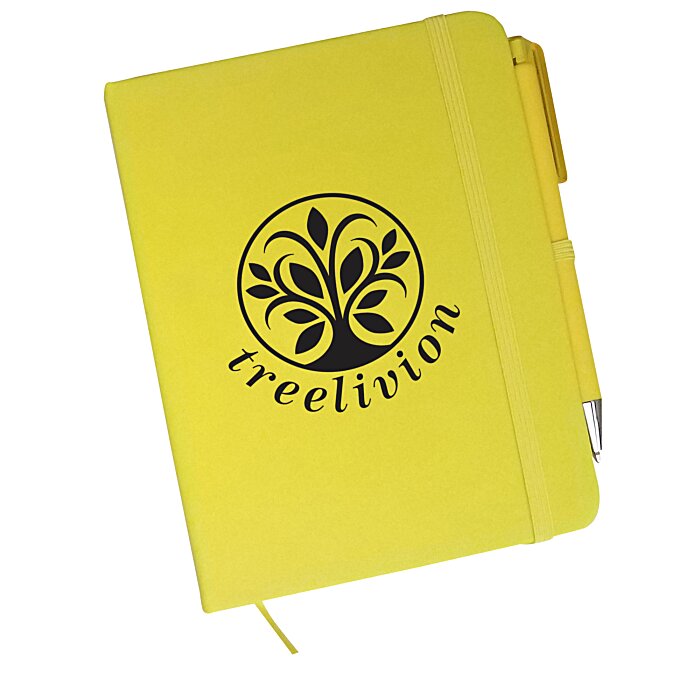 Custom TaskRight Afton Notebook with Pen
