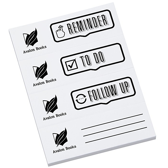 Custom Post-it® Custom Page Markers - Reminder