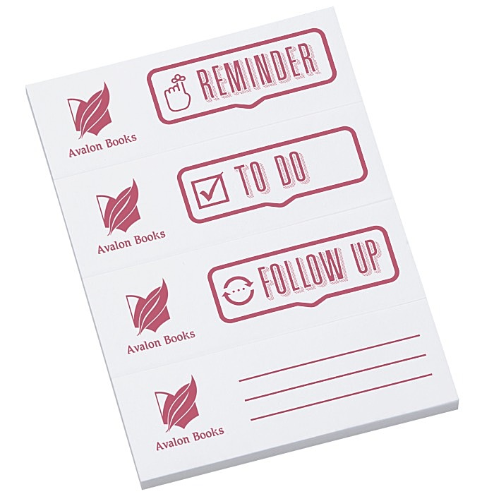 Custom Post-it® Custom Page Markers - Reminder