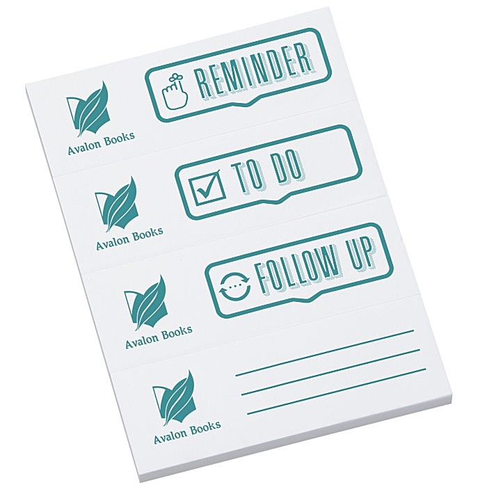Custom Post-it® Custom Page Markers - Reminder
