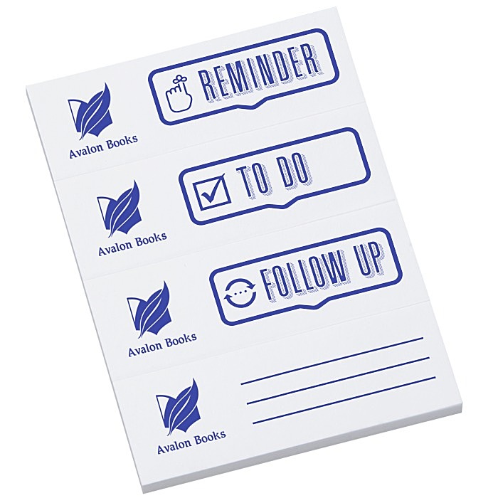 Custom Post-it® Custom Page Markers - Reminder