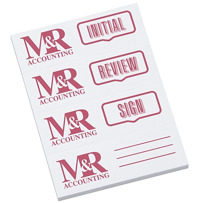 Custom Post-it® Custom Page Markers - Document