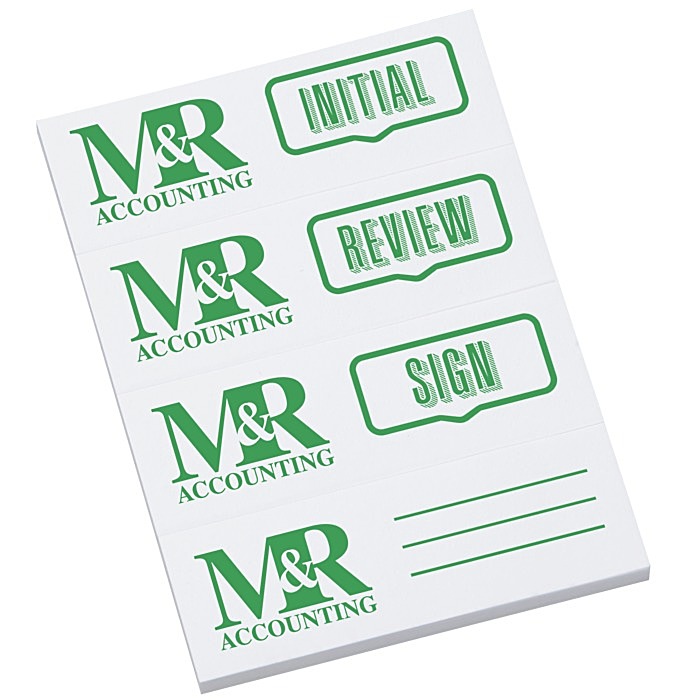 Custom Post-it® Custom Page Markers - Document