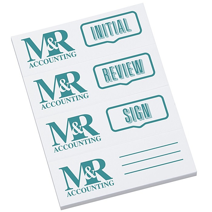 Custom Post-it® Custom Page Markers - Document