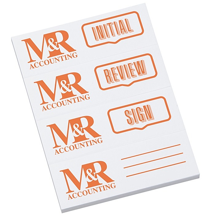 Custom Post-it® Custom Page Markers - Document