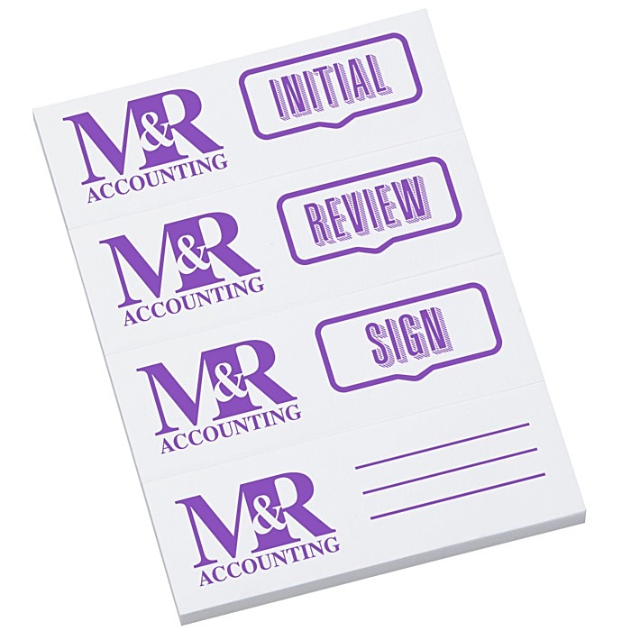 Custom Post-it® Custom Page Markers - Document