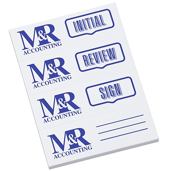Custom Post-it® Custom Page Markers - Document